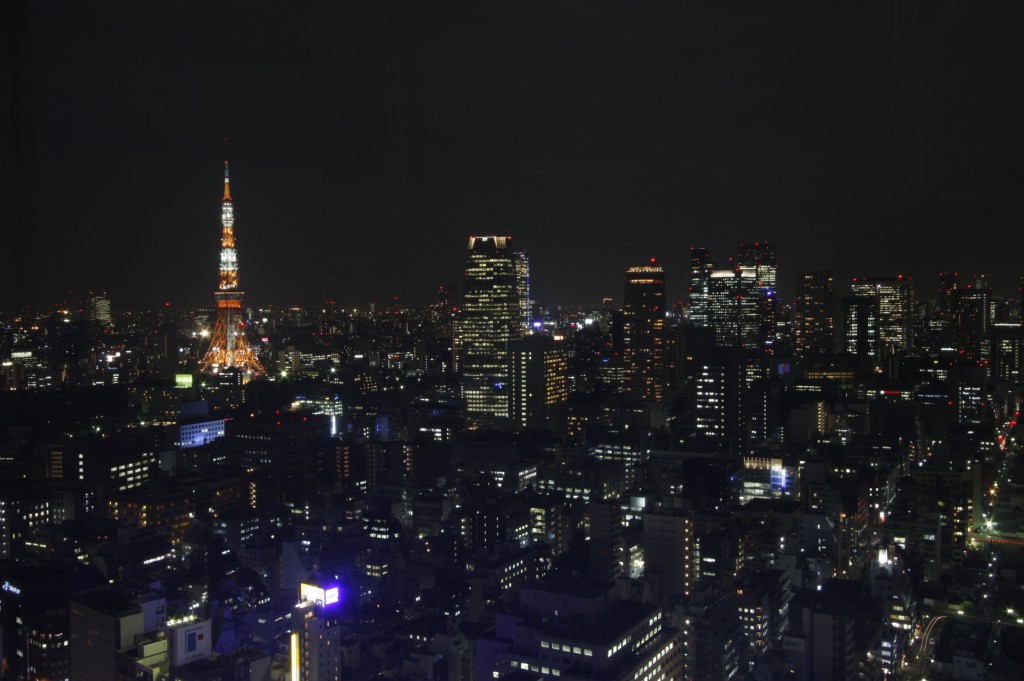 Utsikt över Tokyo.