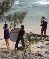 Modedesign och fashion photography