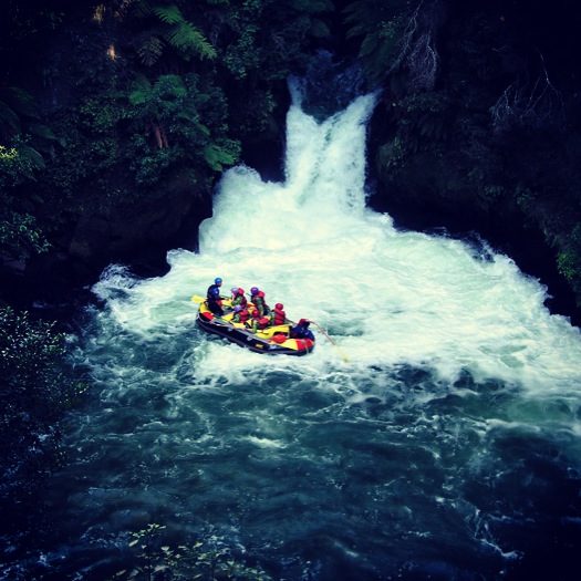 Whitewater rafting