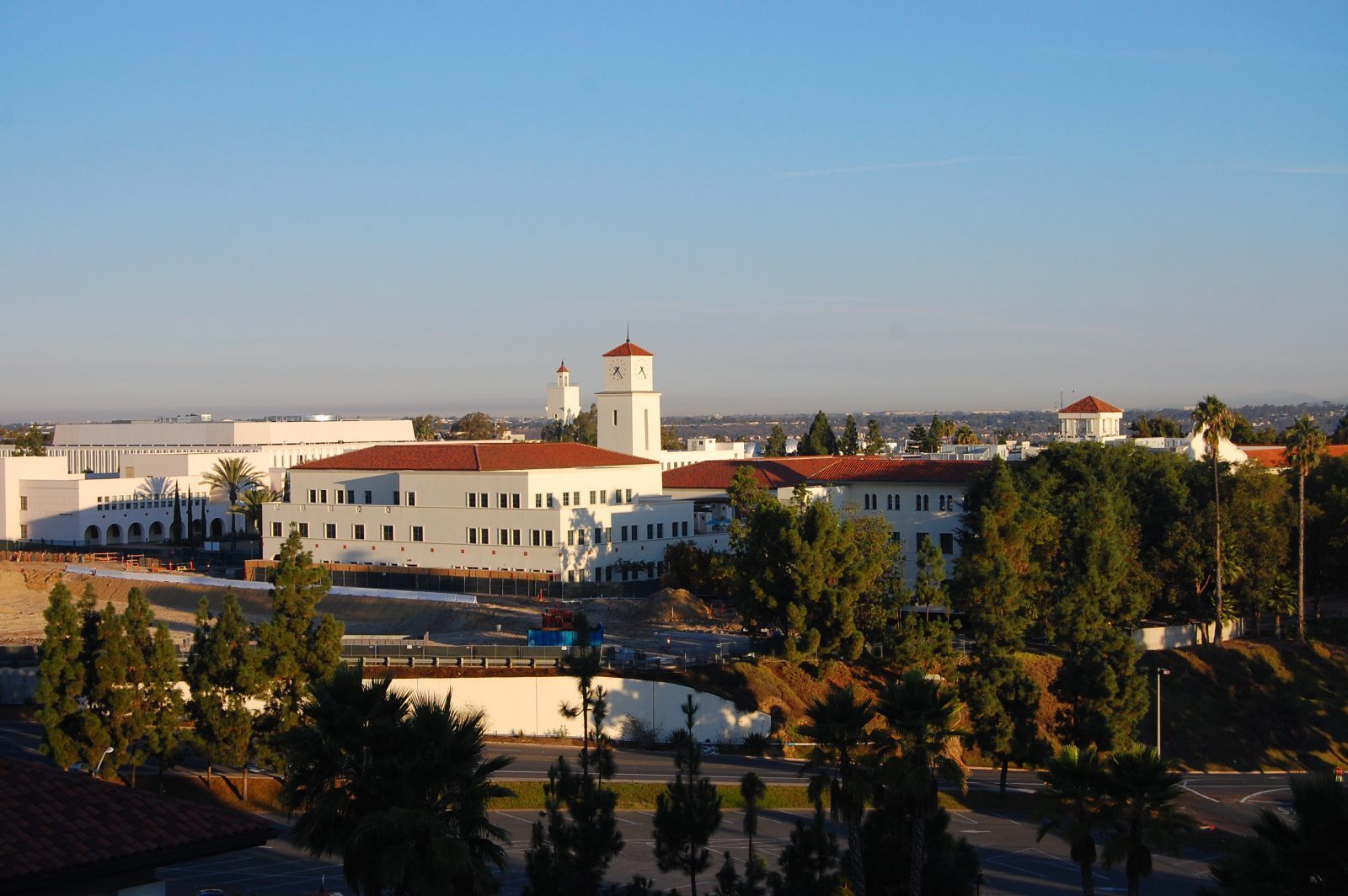 Morgon över San Diego State University!
