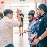 RMIT university, Vietnam, studera utomlands, studenter, high five, vänner,