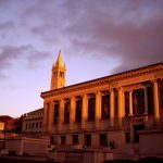Campus library, UC Berkeley, studera i usa