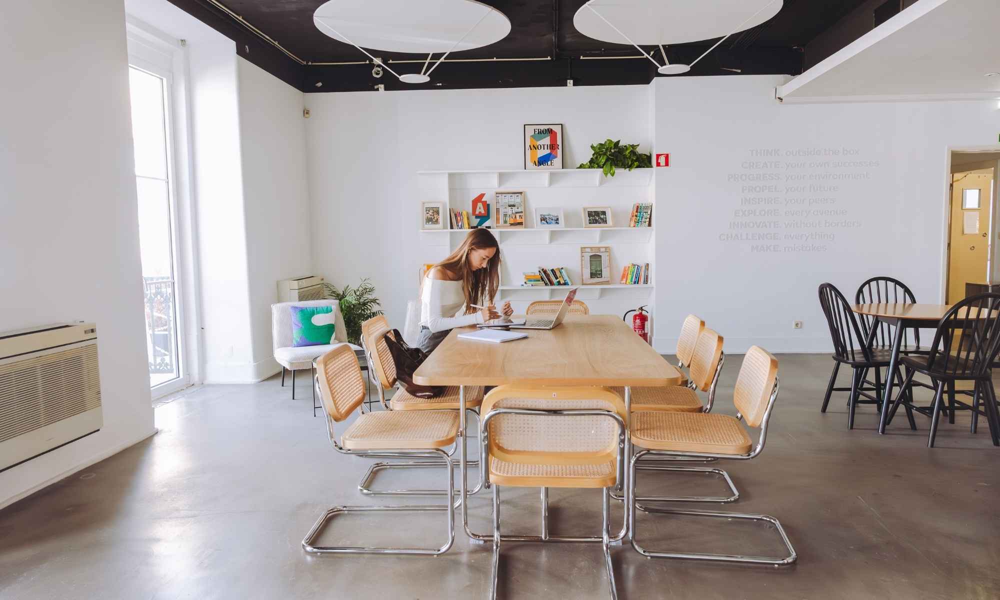 Studiemiljö på Lissabon campuset