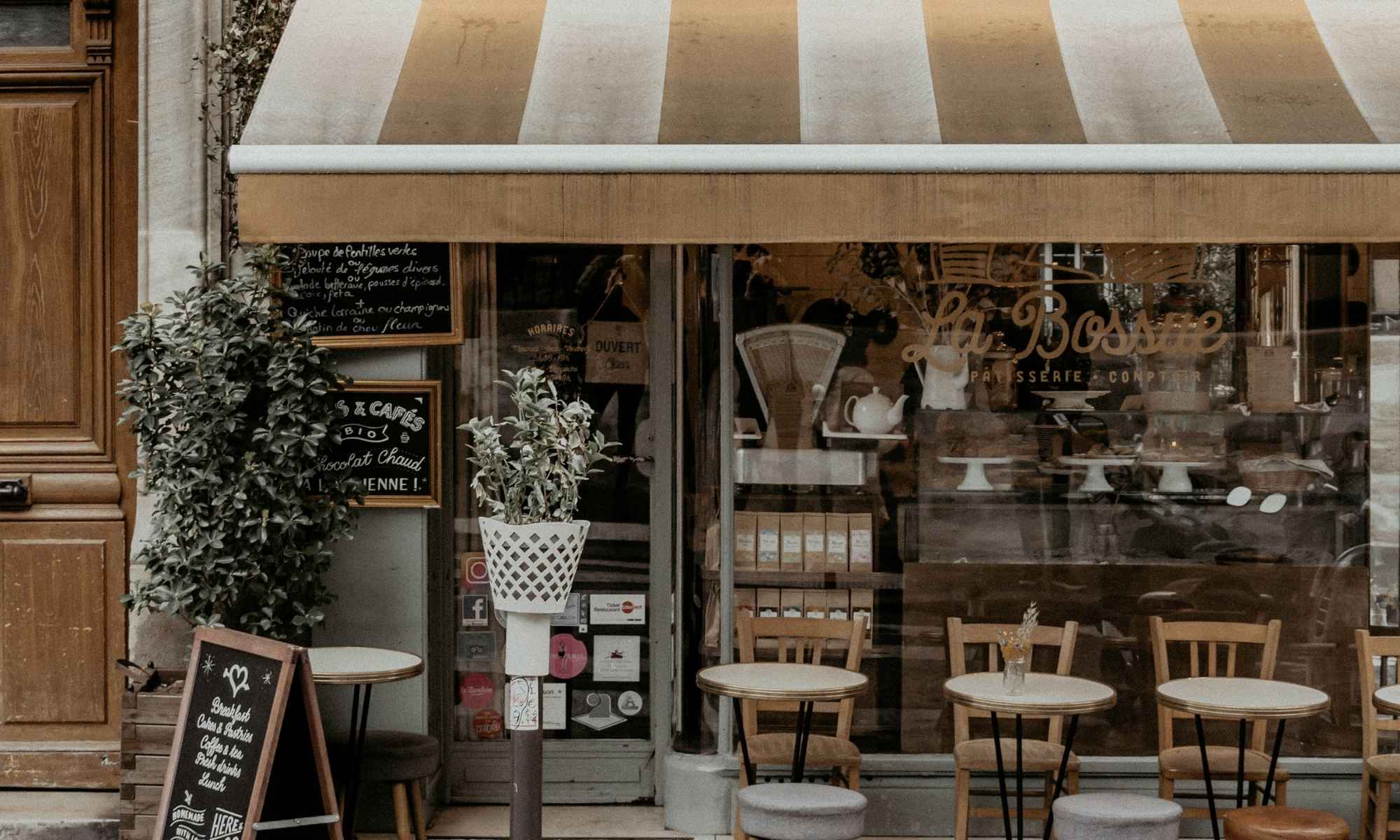 Kafé i Paris