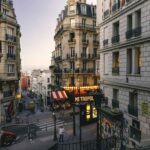 Vy över stan i Paris