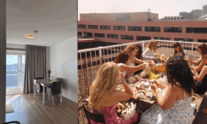 Lägenhet + Midsommar i Amsterdam