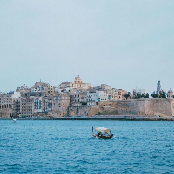 Vy över hav i malta